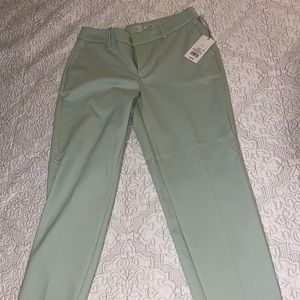 NWT Women’s “A New Day” mint slim ankle dress pants size 6